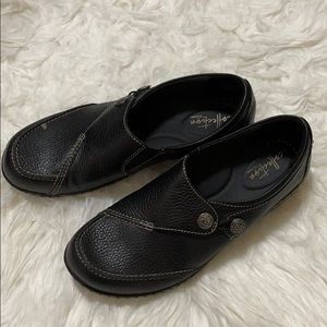 Clark leather shoes
